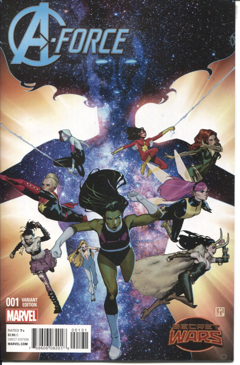 A-Force (2015 Series) #1C NM- 9.2