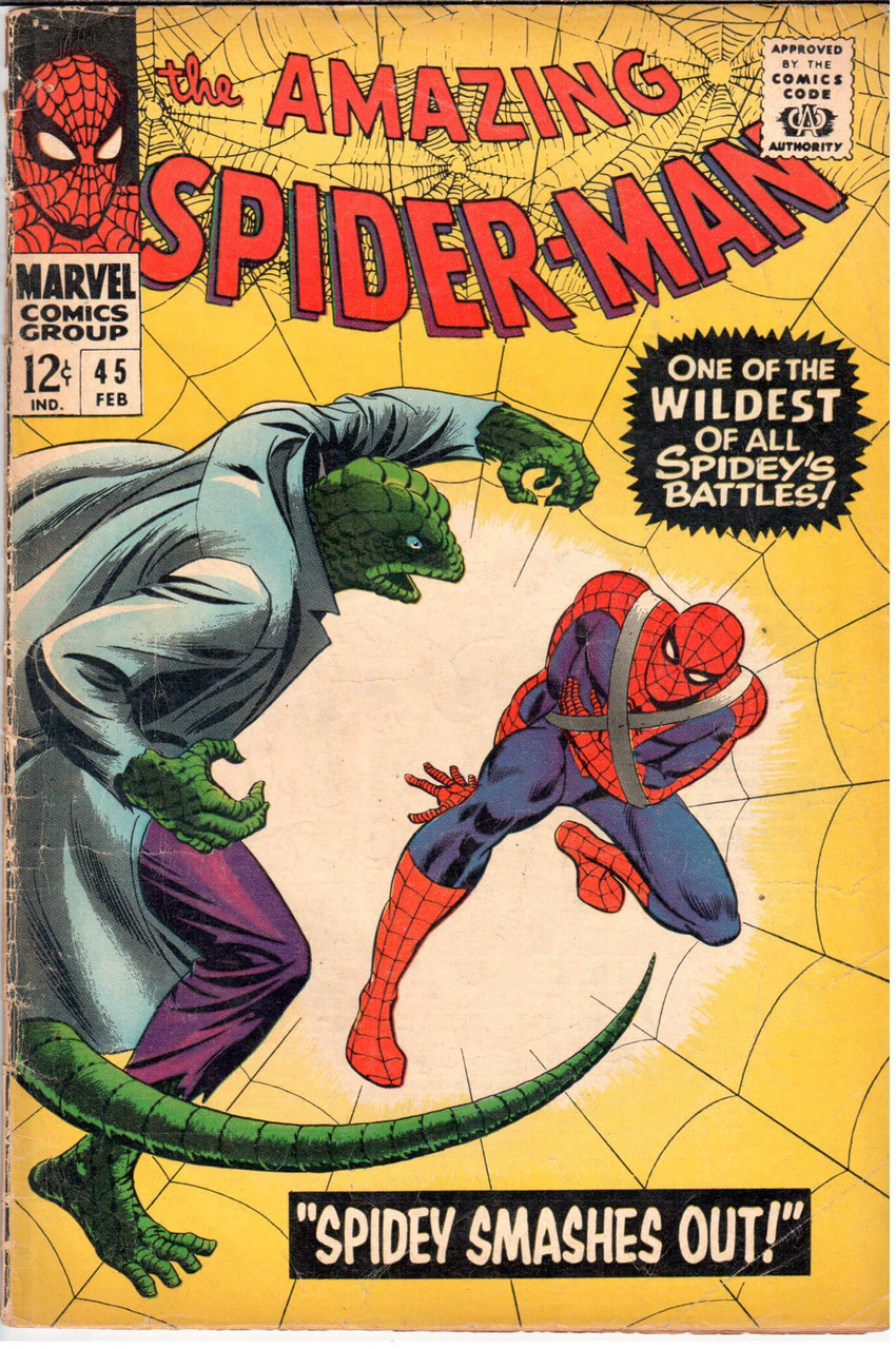 Amazing Spider-Man (1963 Series) #45 VG+ 4.5