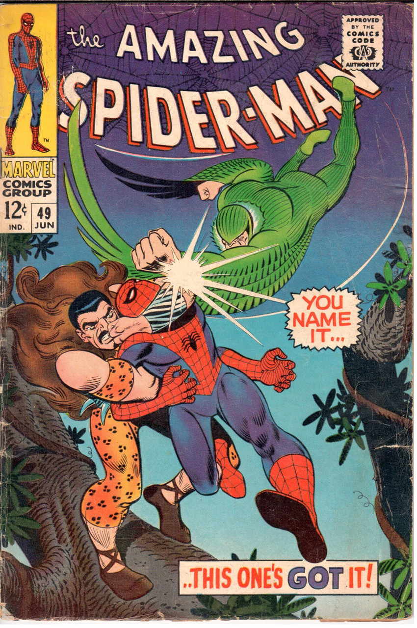 Amazing Spider-Man (1963 Series) #49 VG- 3.5