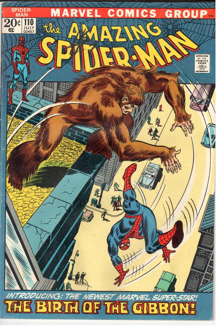 Amazing Spider-Man (1963 Series) #110 FN- 5.5
