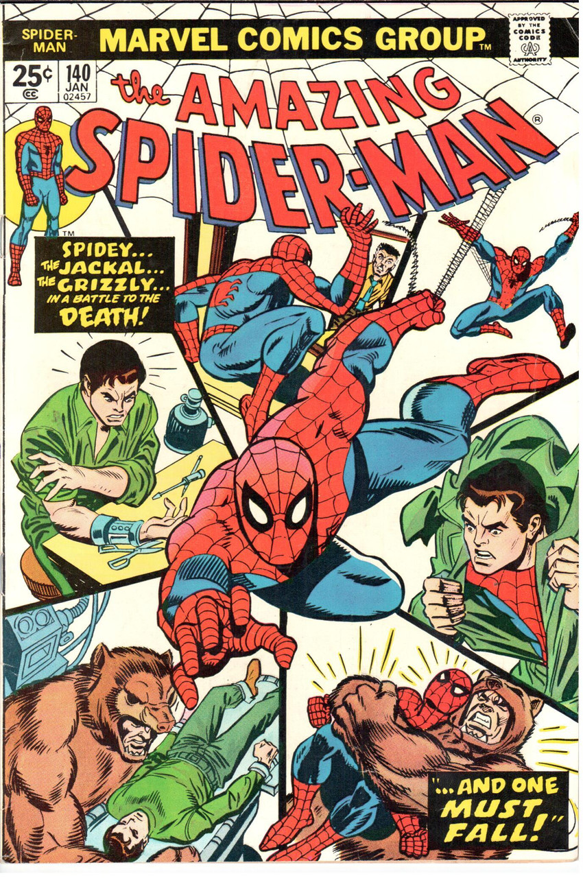 Amazing Spider-Man (1963 Series) #140 VF- 7.5