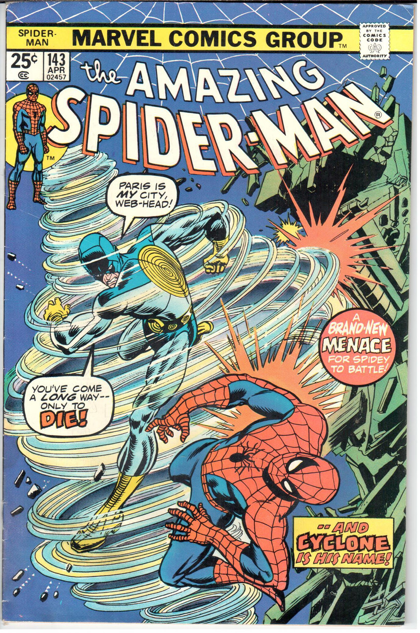Amazing Spider-Man (1963 Series) #143 GD+ 2.5