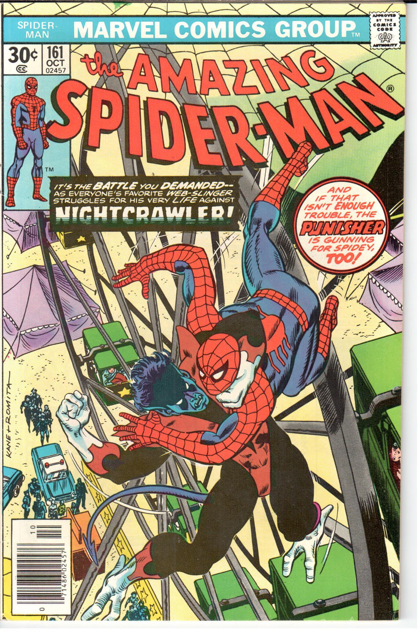 Amazing Spider-Man (1963 Series) #161 Newsstand VF/NM 9.0