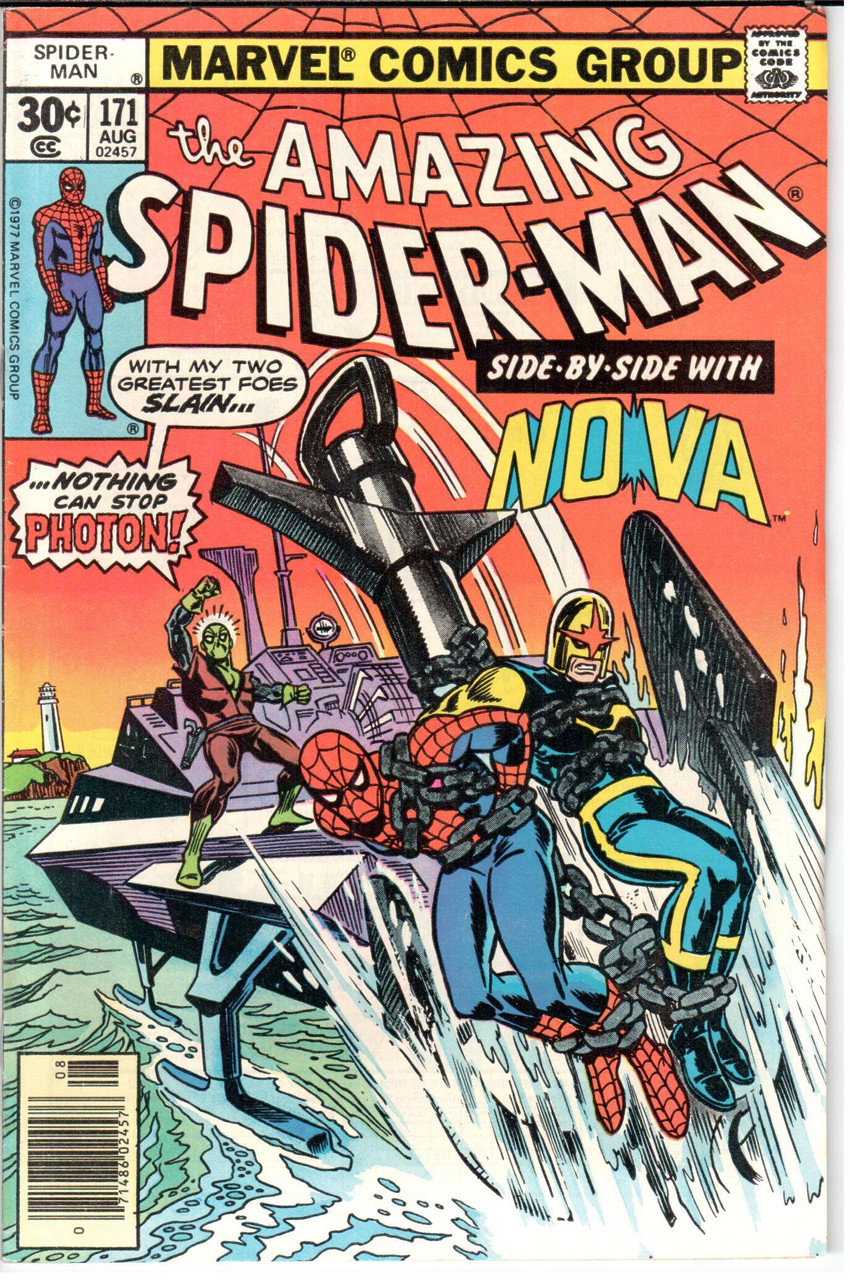 Amazing Spider-Man (1963 Series) #171 Newsstand VF 8.0