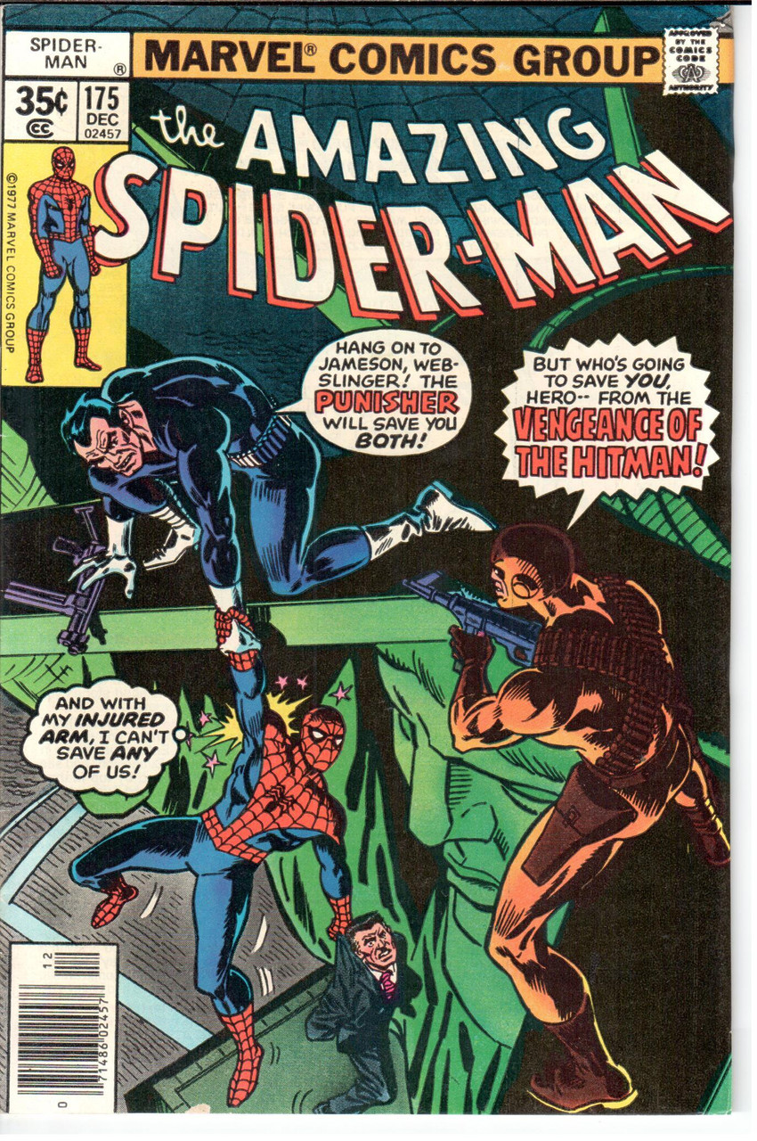 Amazing Spider-Man (1963 Series) #175 Newsstand VF+ 8.5