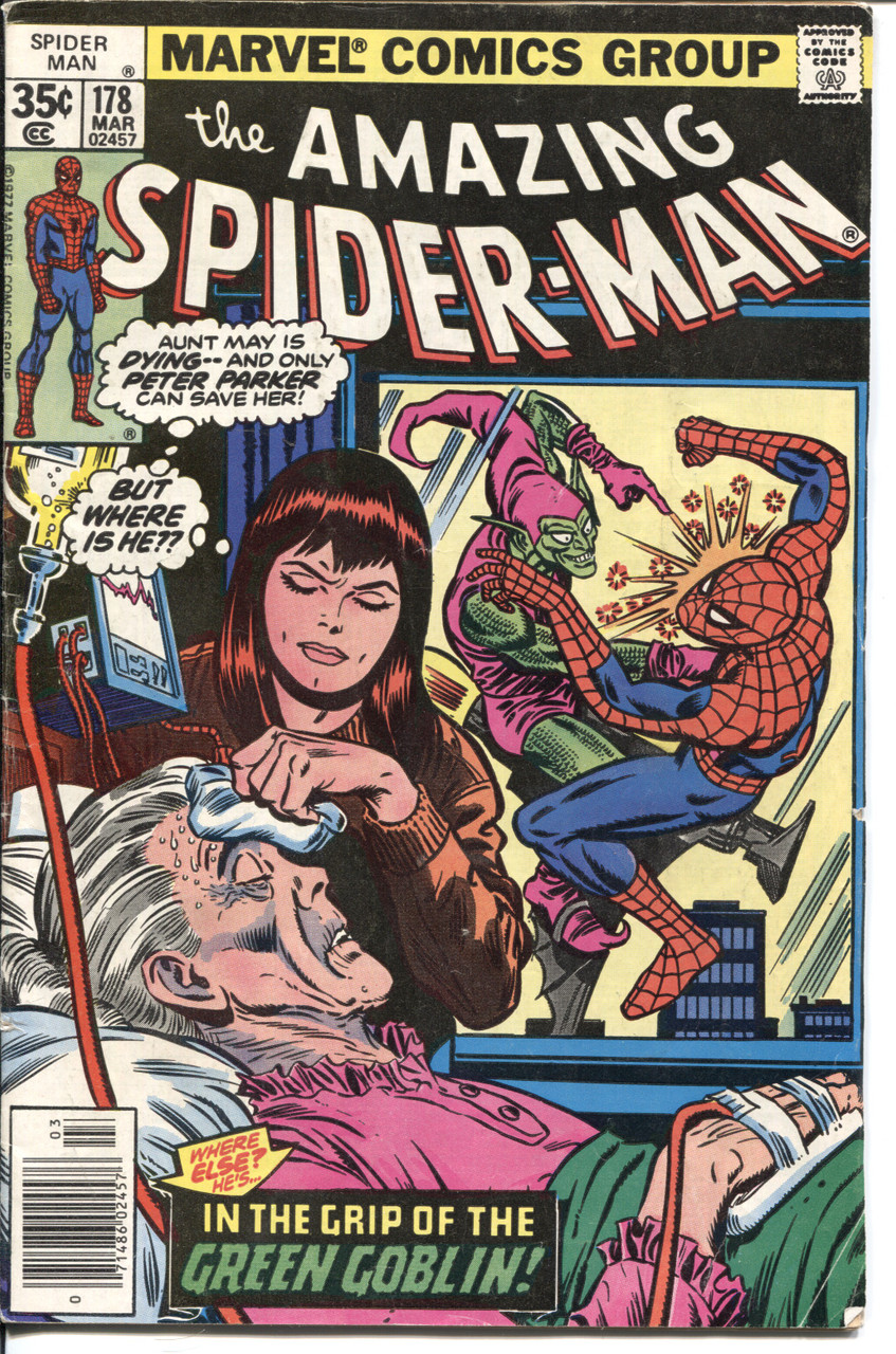 Amazing Spider-Man (1963 Series) #178 Newsstand VG+ 4.5