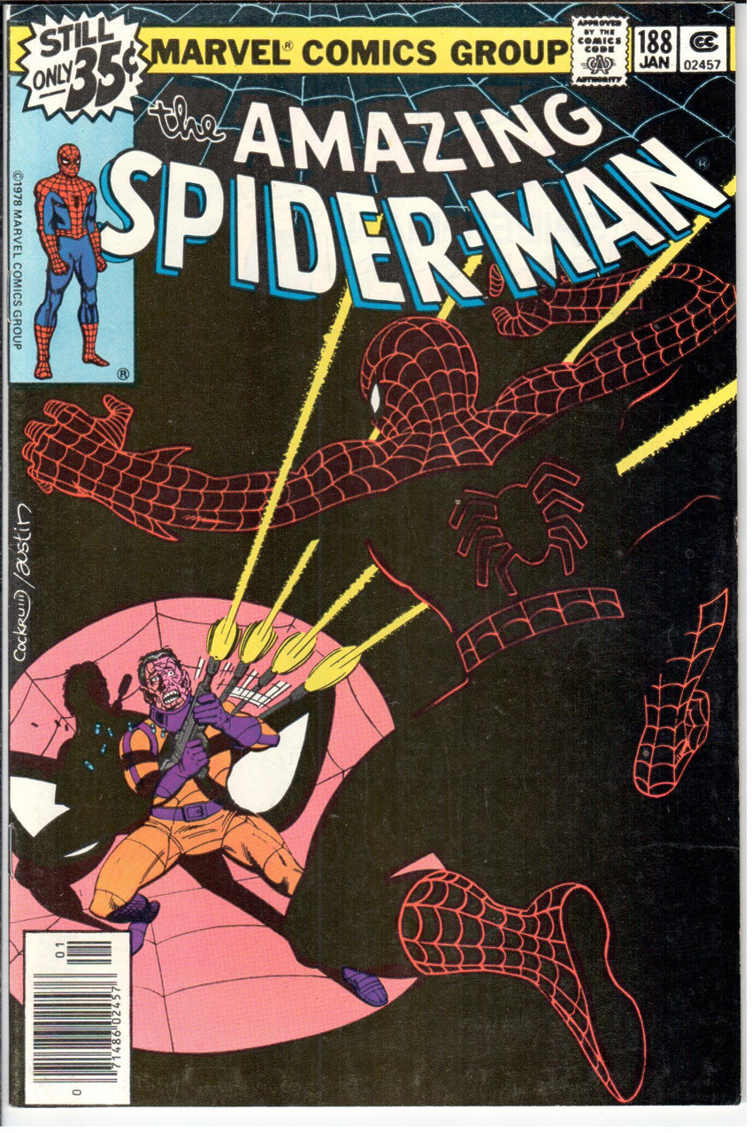 Amazing Spider-Man (1963 Series) #188 Newsstand VF/NM 9.0