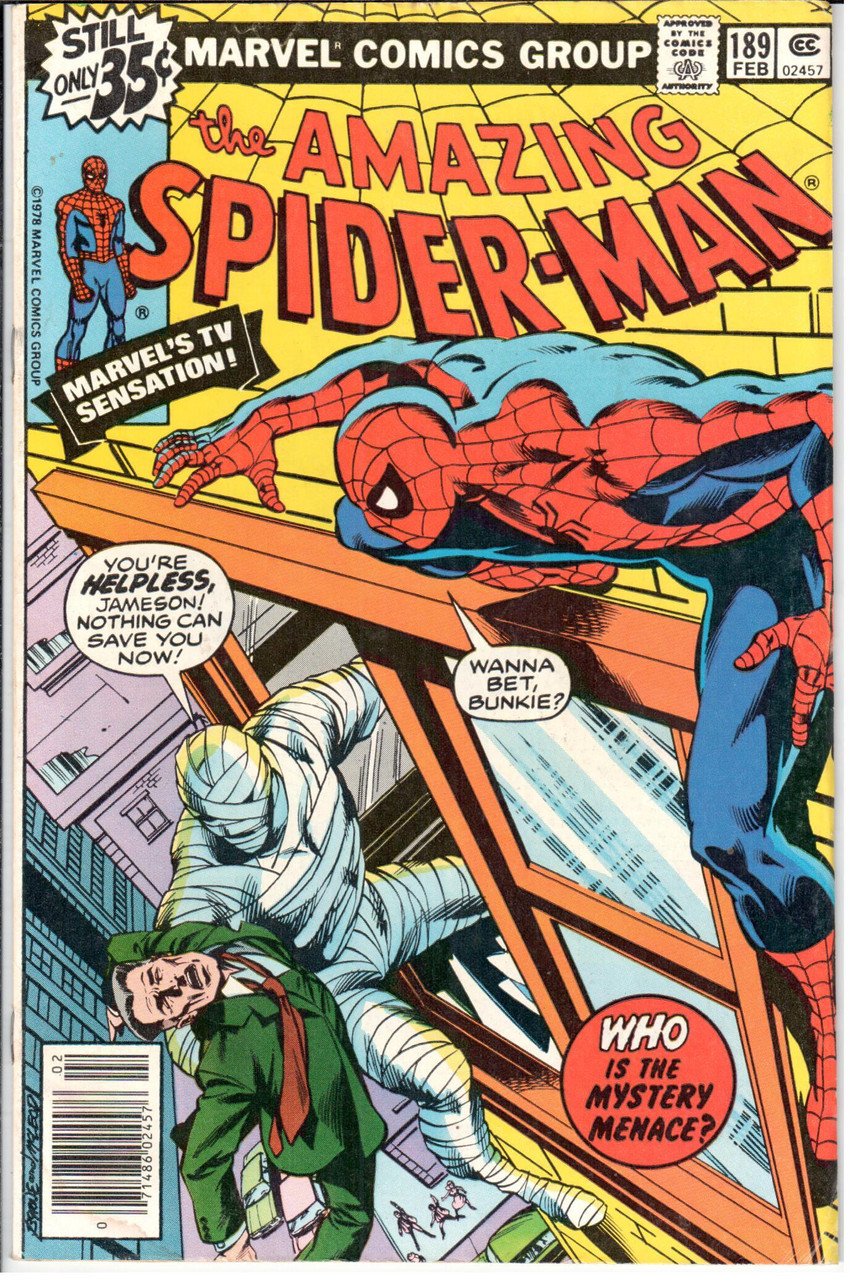 Amazing Spider-Man (1963 Series) #189 Newsstand FN 6.0