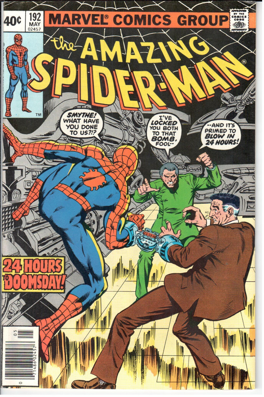 Amazing Spider-Man (1963 Series) #192 Newsstand VF+ 8.5