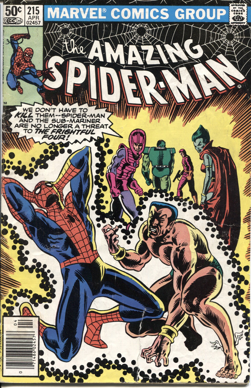 Amazing Spider-Man (1963 Series) #215 Newsstand VG 4.0