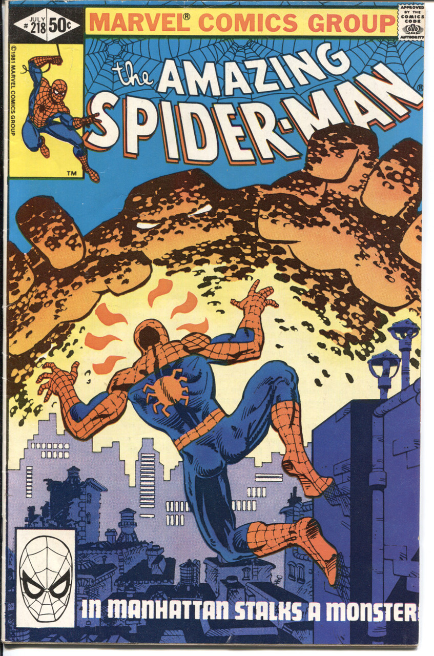Amazing Spider-Man (1963 Series) #218 VF+ 8.5