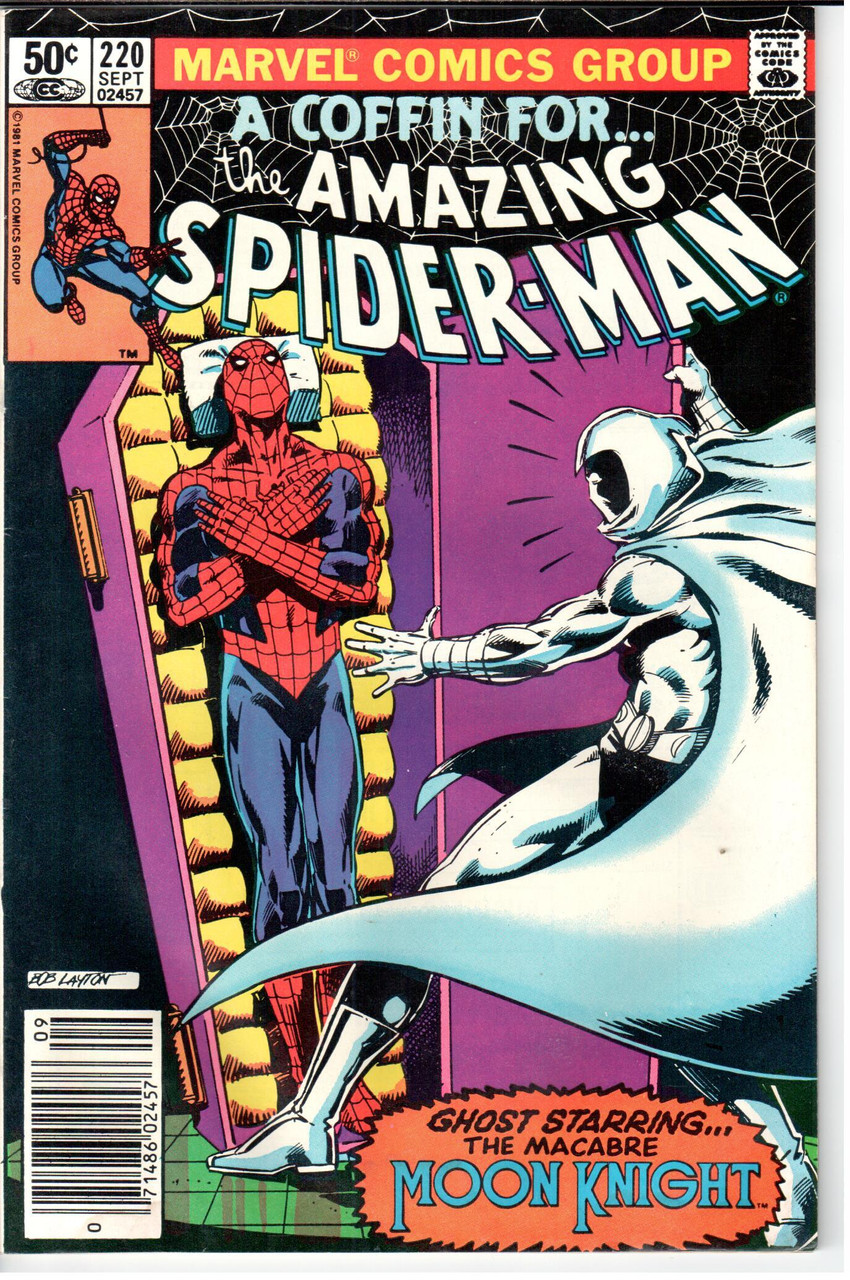Amazing Spider-Man (1963 Series) #220 Newsstand VG+ 4.5