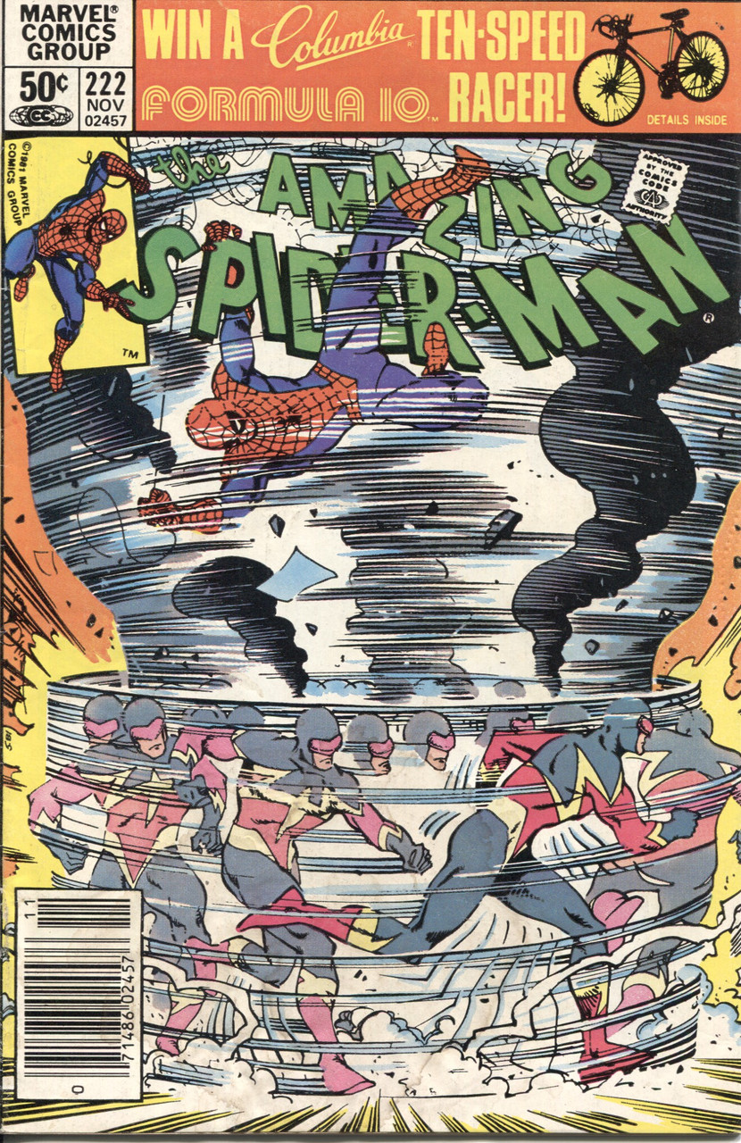 Amazing Spider-Man (1963 Series) #222 Newsstand GD/VG 3.0