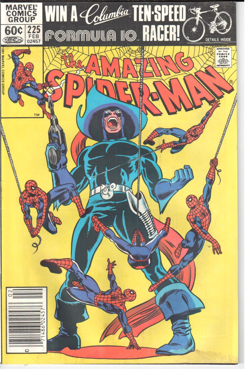 Amazing Spider-Man (1963 Series) #225 Newsstand VG+ 4.5