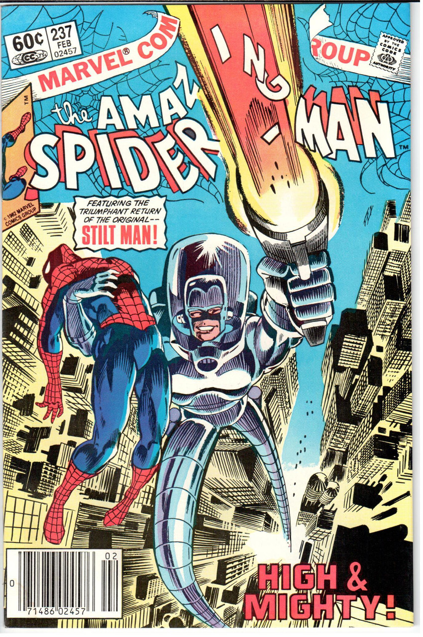 Amazing Spider-Man (1963 Series) #237 Newsstand VF+ 8.5