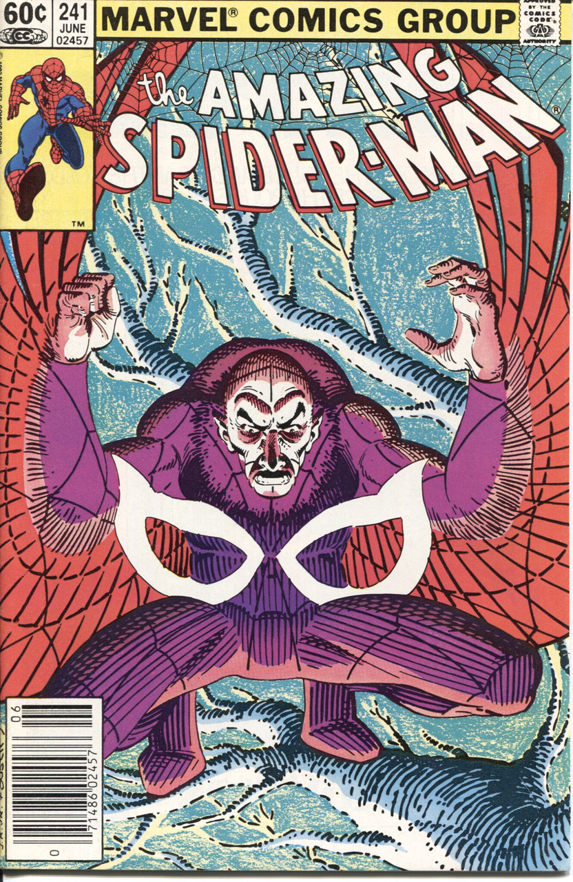 Amazing Spider-Man (1963 Series) #241 Newsstand VF- 7.5