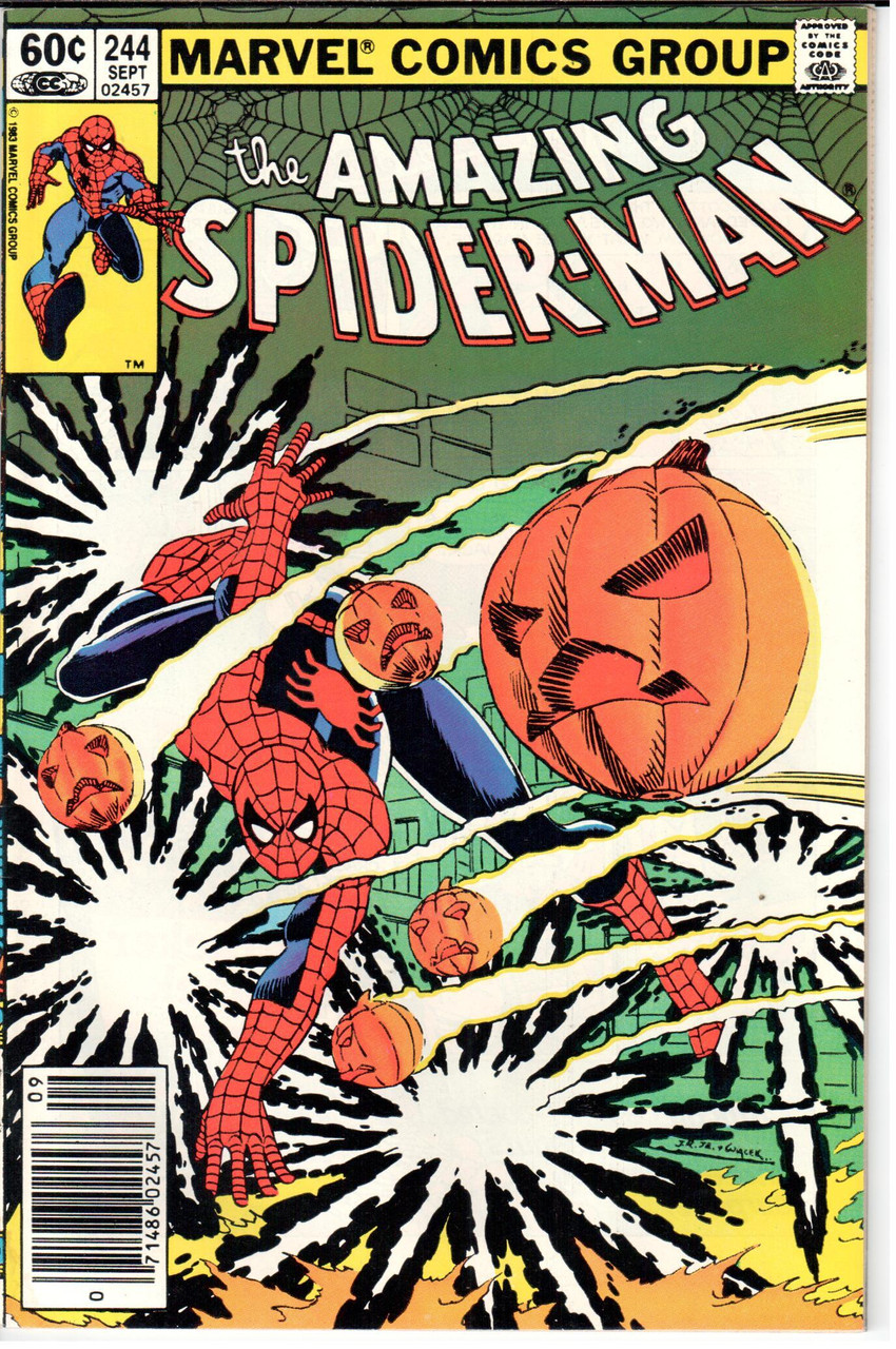 Amazing Spider-Man (1963 Series) #244 Newsstand NM- 9.2