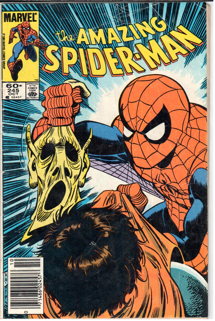 Amazing Spider-Man (1963 Series) #245 Newsstand VG- 3.5