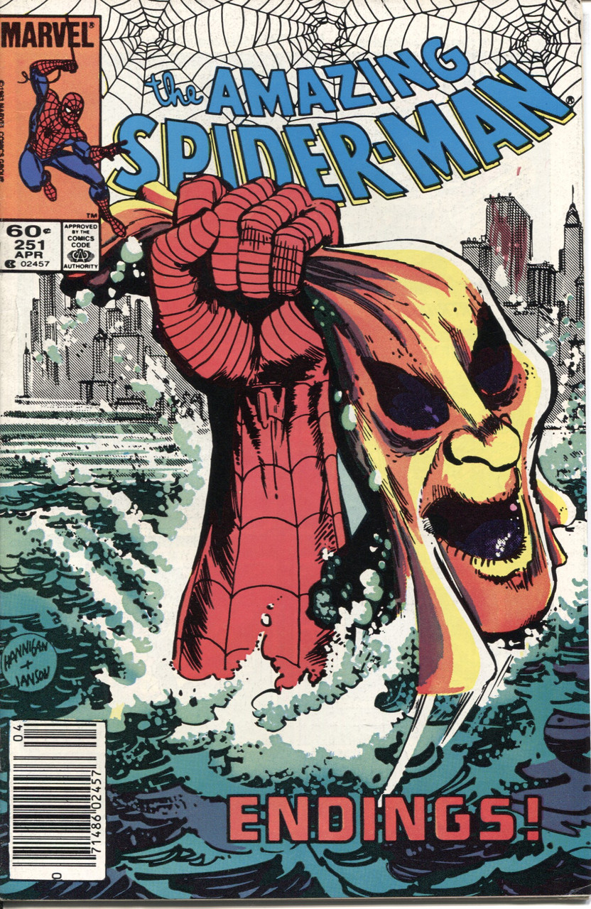 Amazing Spider-Man (1963 Series) #251 Newsstand VF 8.0