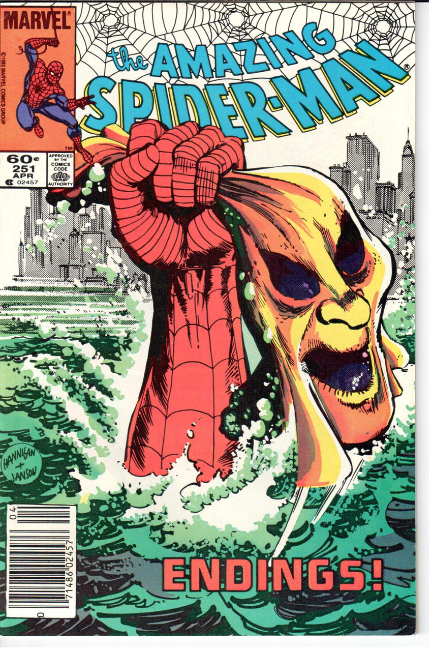 Amazing Spider-Man (1963 Series) #251 Newsstand NM- 9.2