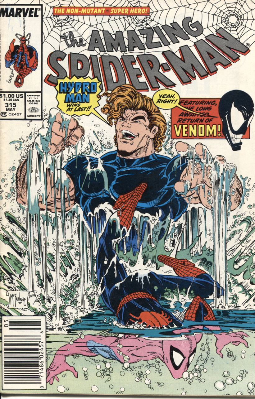 Amazing Spider-Man (1963 Series) #315 Newsstand VF- 7.5