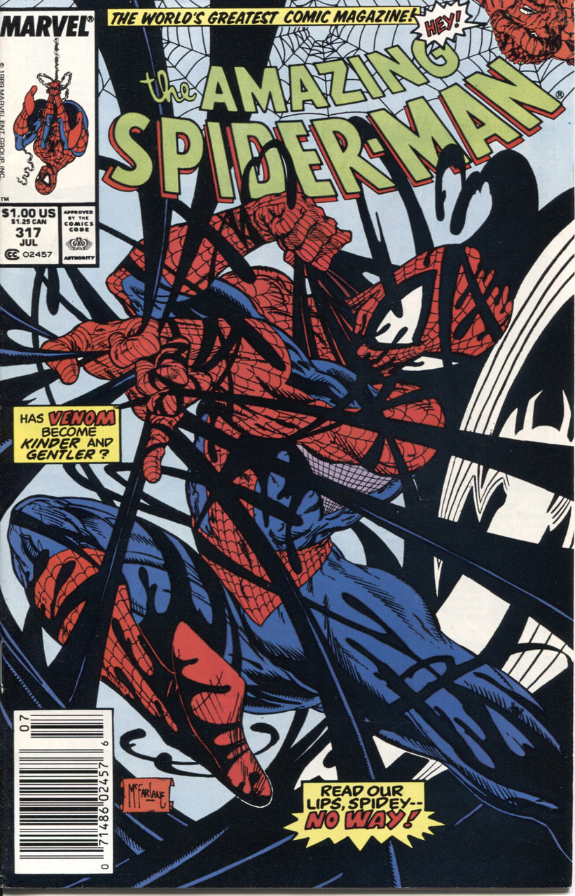 Amazing Spider-Man (1963 Series) #317 Newsstand VF+ 8.5