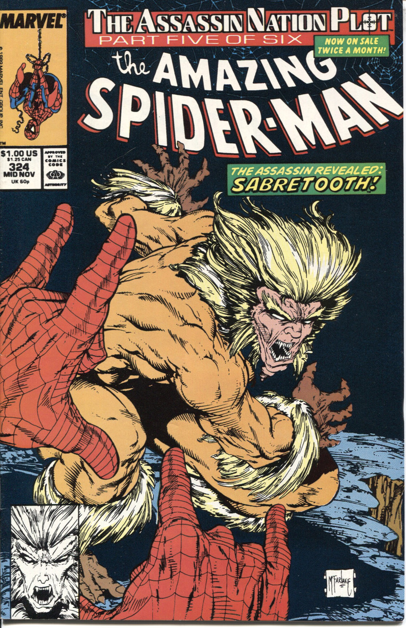Amazing Spider-Man (1963 Series) #324 VF- 7.5