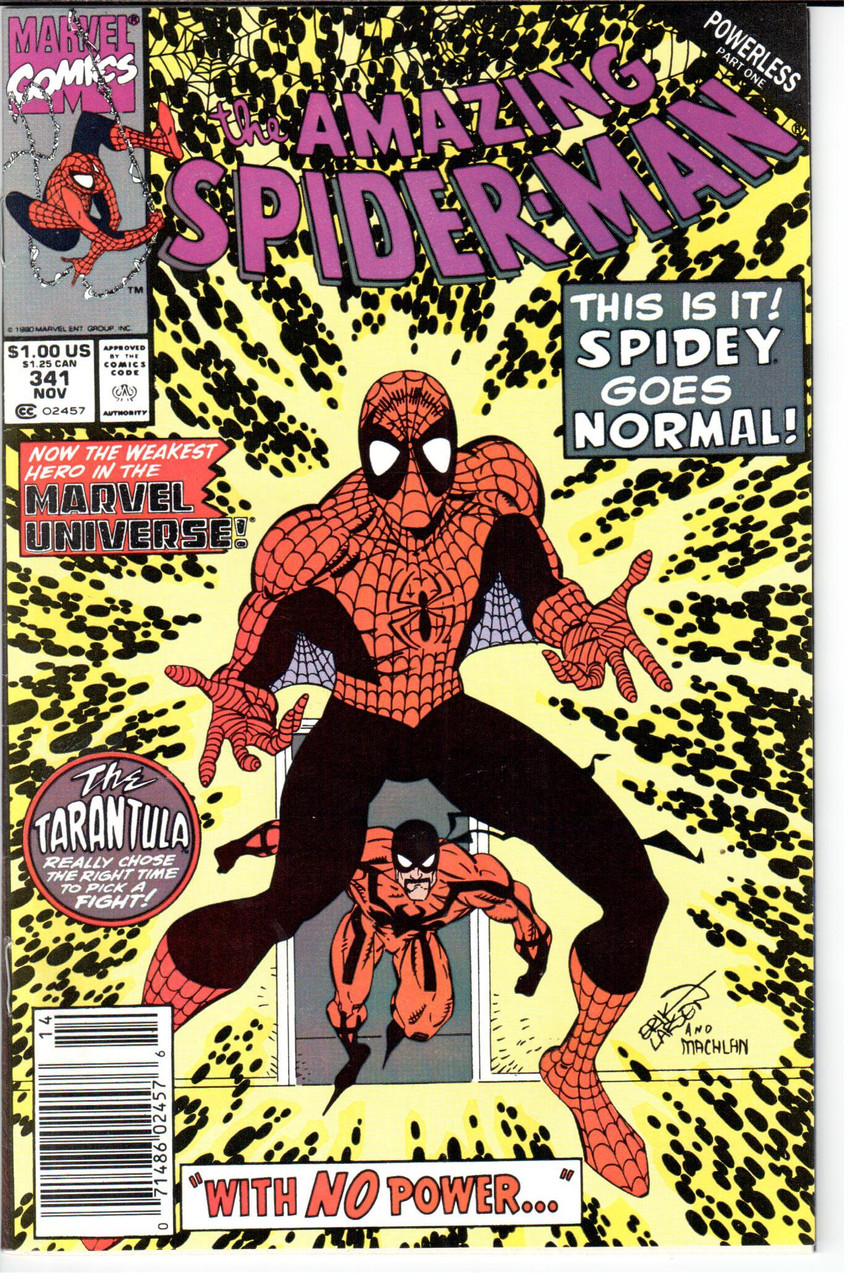Amazing Spider-Man (1963 Series) #341 Newsstand NM- 9.2