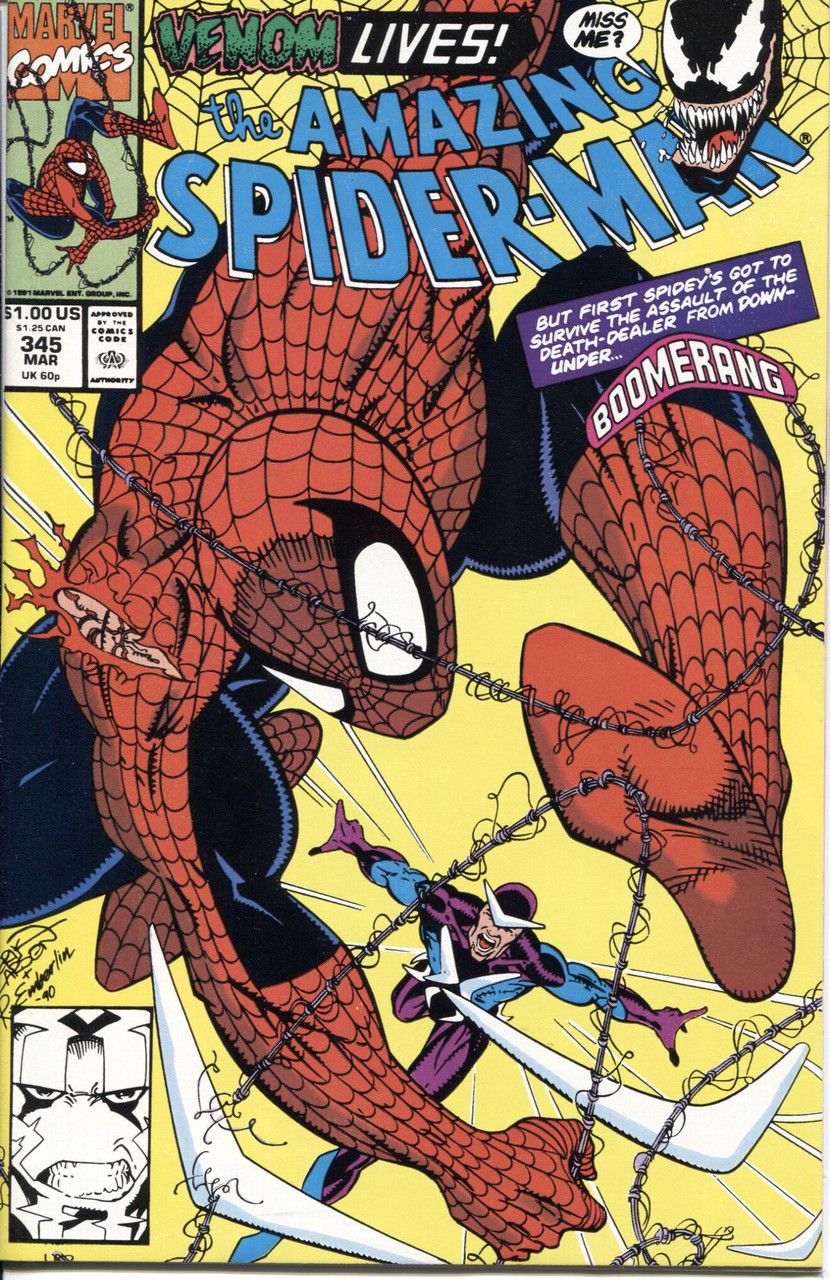 Amazing Spider-Man (1963 Series) #345 VG+ 4.5
