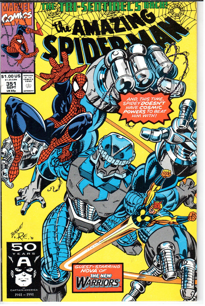 Amazing Spider-Man (1963 Series) #351 NM- 9.2