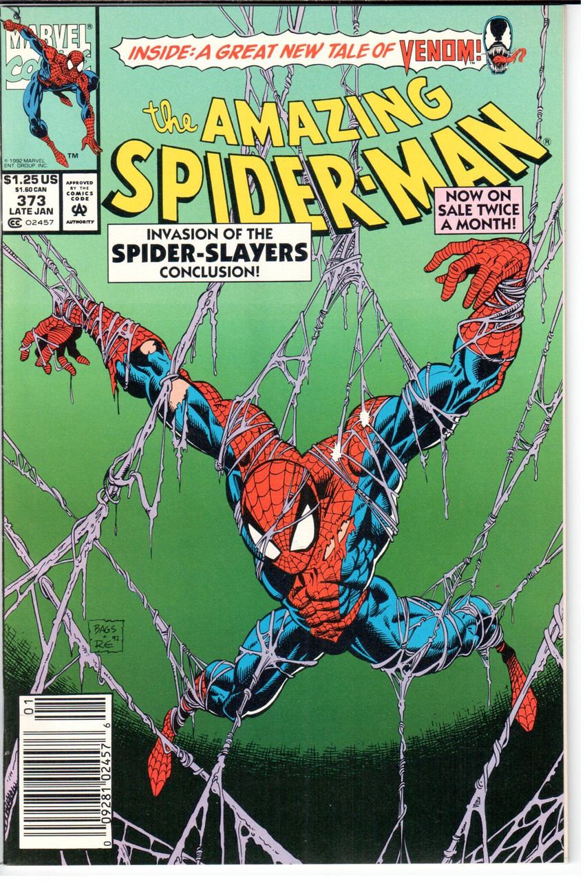 Amazing Spider-Man (1963 Series) #373 Newsstand NM- 9.2