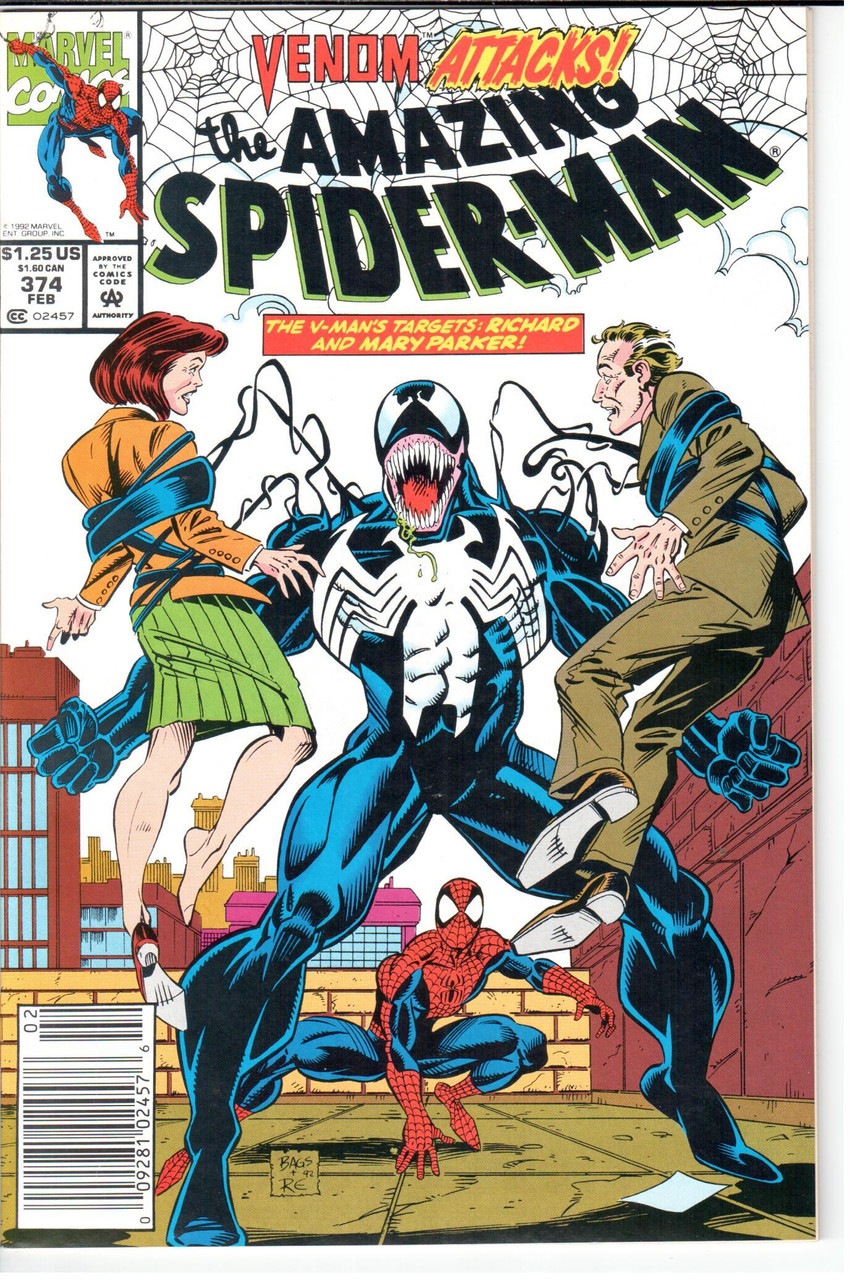 Amazing Spider-Man (1963 Series) #374 Newsstand NM- 9.2