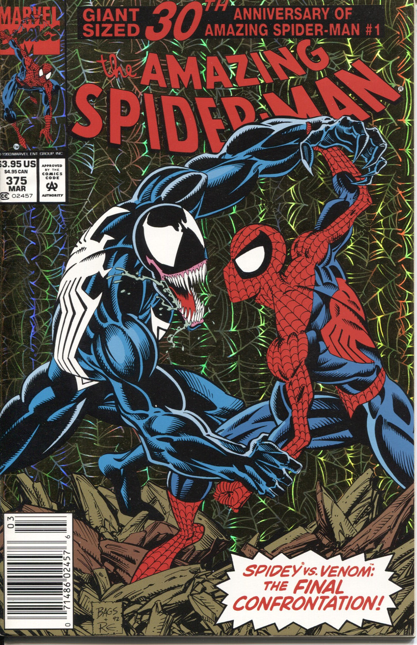 Amazing Spider-Man (1963 Series) #375 Newsstand NM- 9.2