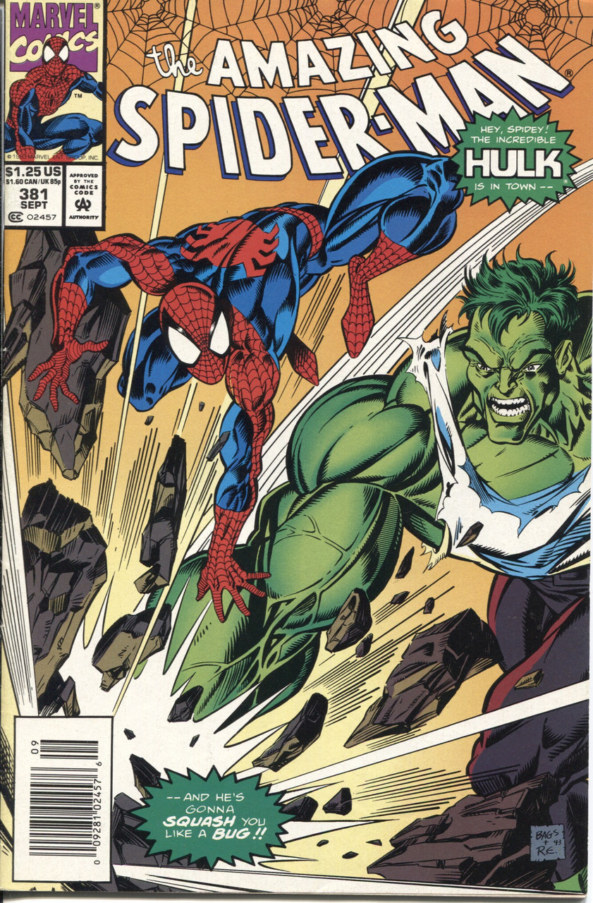 Amazing Spider-Man (1963 Series) #381 Newsstand NM- 9.2
