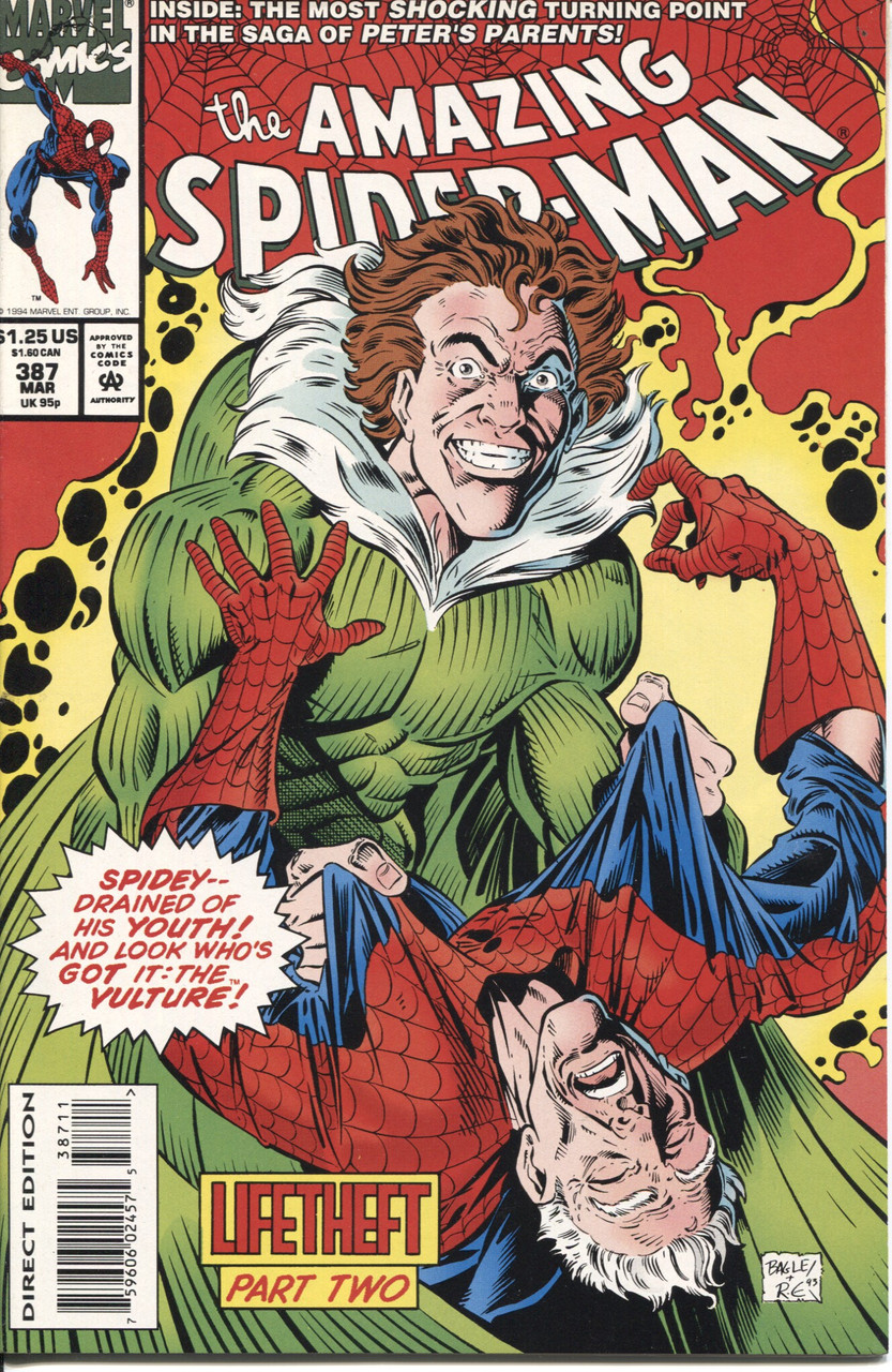 Amazing Spider-Man (1963 Series) #387 NM- 9.2