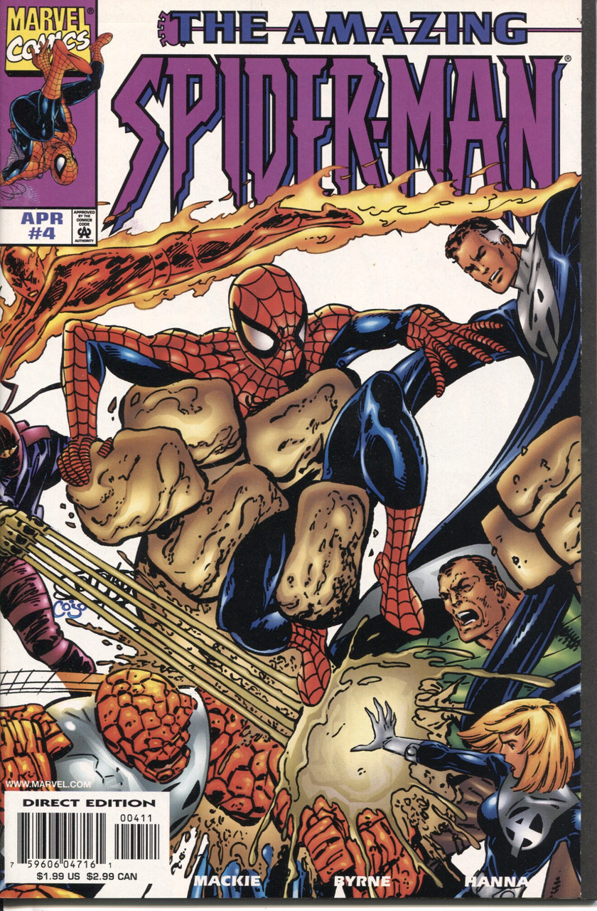 Amazing Spider-Man (1999 Series) #4 #445 NM- 9.2