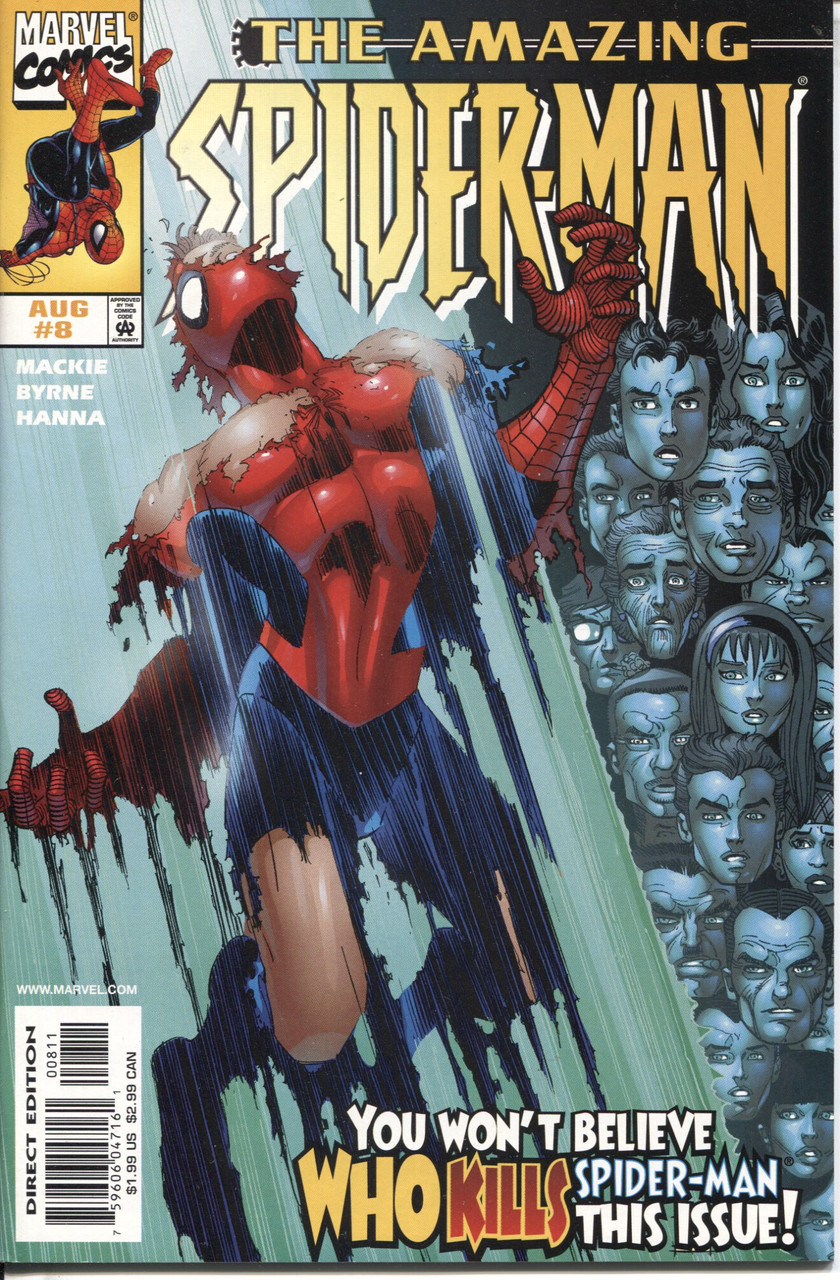 Amazing Spider-Man (1999 Series) #8 #449 NM- 9.2
