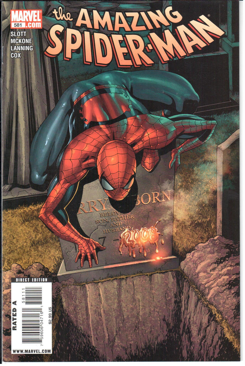 Amazing Spider-Man (1963 Series) #581 NM- 9.2