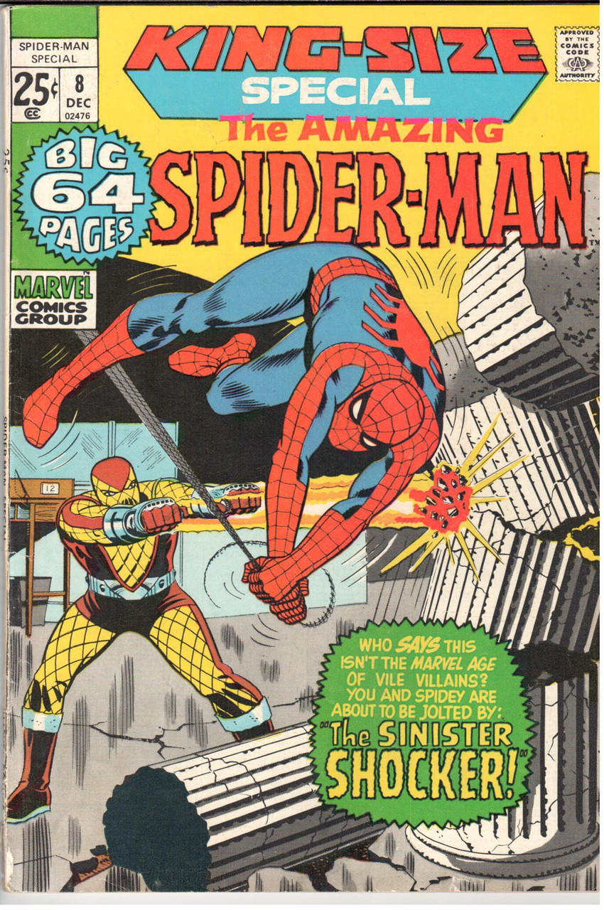 Amazing Spider-Man (1963 Series) #8 Annual FN- 5.5