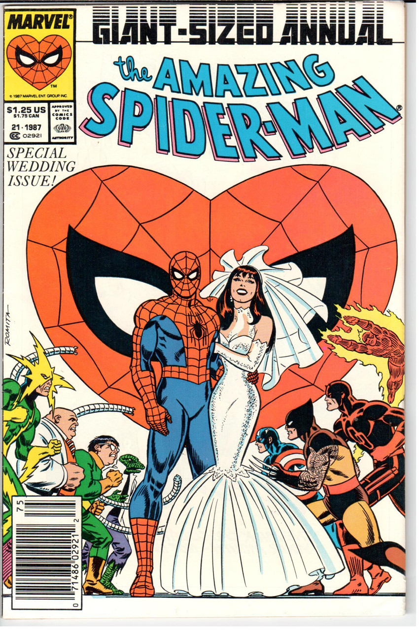 Amazing Spider-Man (1963 Series) #21 Annual Newsstand NM- 9.2