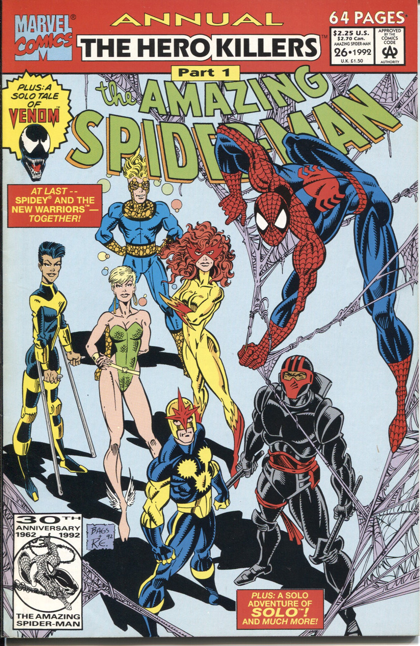 Amazing Spider-Man (1963 Series) #26 Annual NM- 9.2