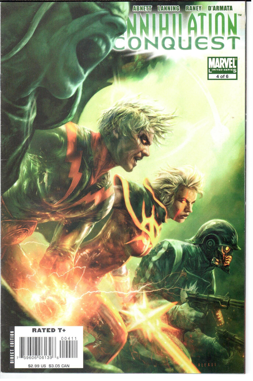 Annihilation Conquest (2008 Series) #4 NM- 9.2