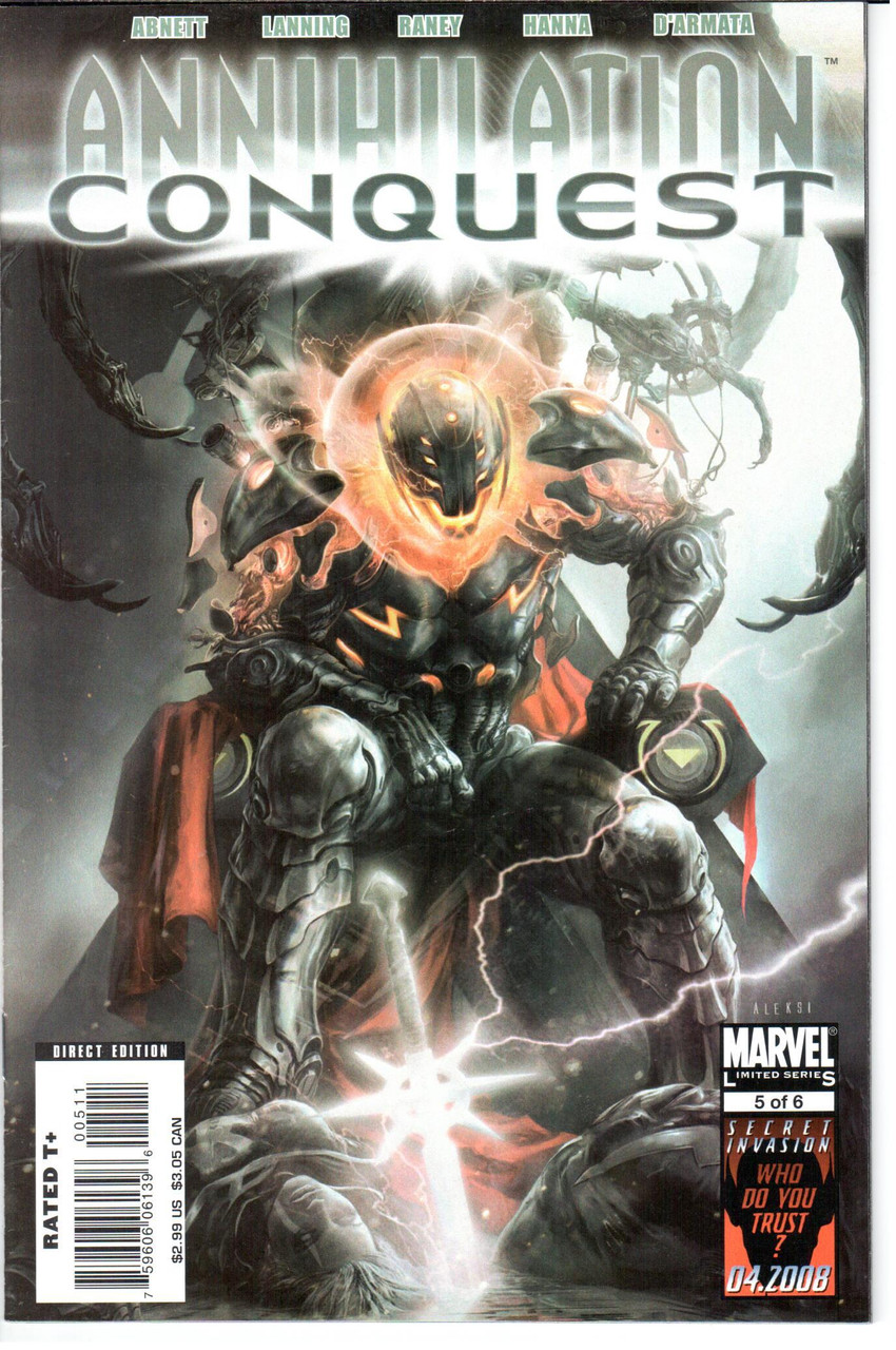 Annihilation Conquest (2008 Series) #5 NM- 9.2