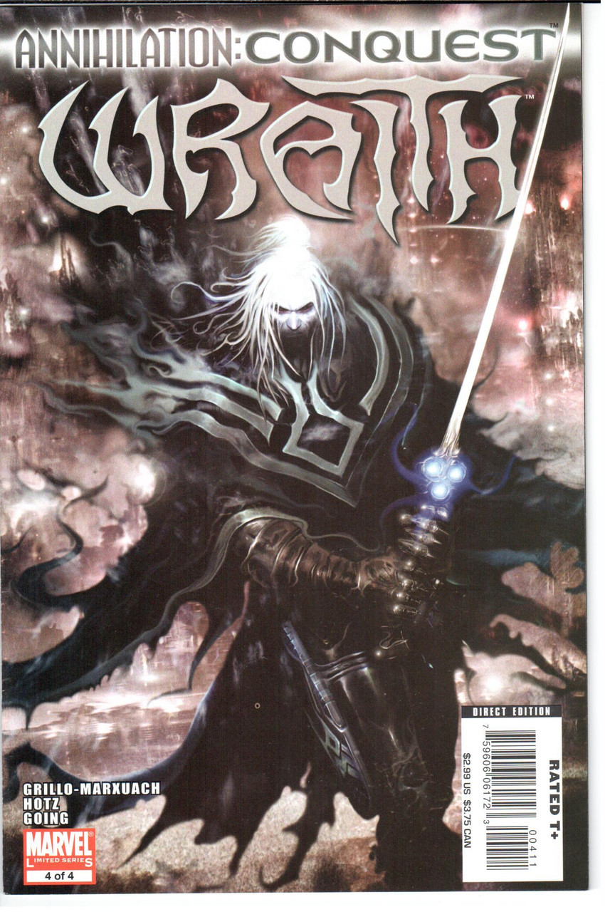 Annihilation Conquest Wraith (2008 Series) #4 NM- 9.2