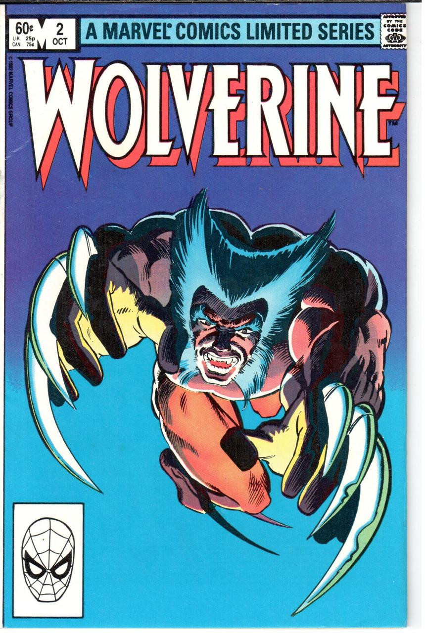 Wolverine Limited Mini Series #2 VF/NM 9.0