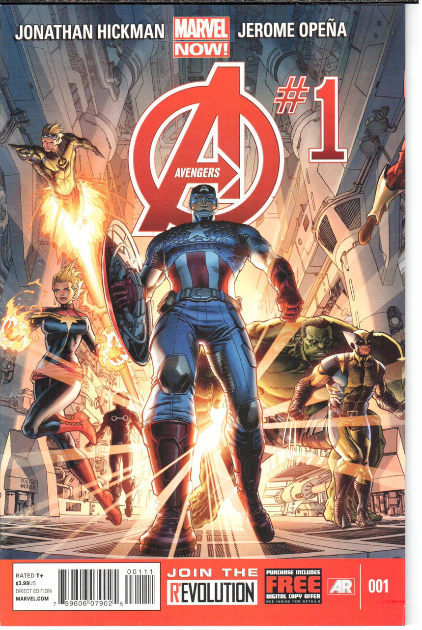 Avengers (2013 Series) #1A NM- 9.2