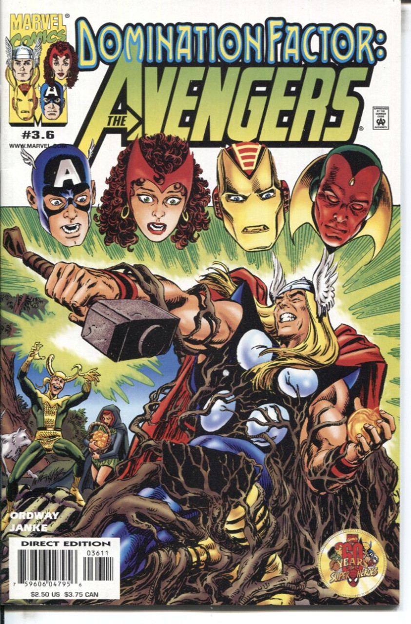 Avengers Domination Factor #3 NM- 9.2