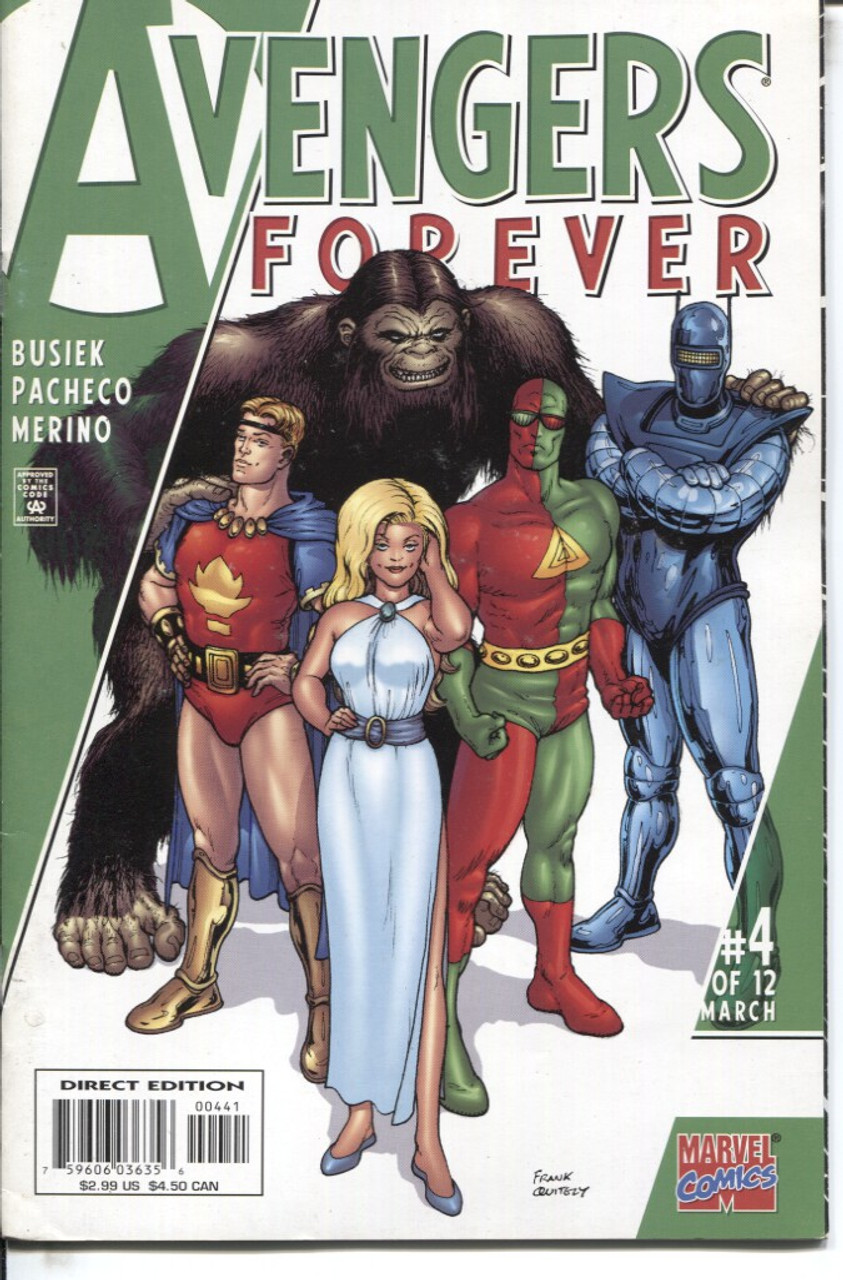 Avengers Forever (1998 Series) #4D NM- 9.2