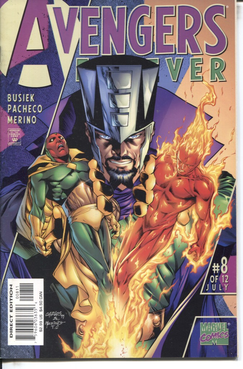 Avengers Forever (1998 Series) #8 NM- 9.2