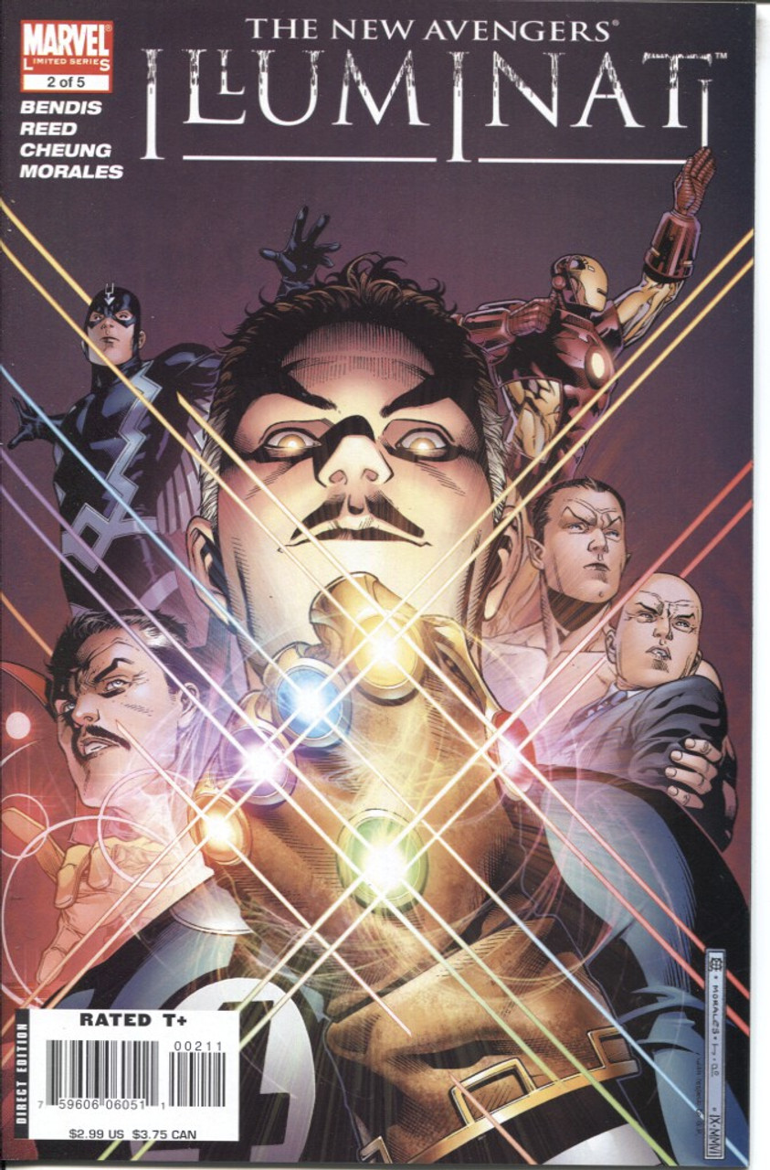 Avengers Illuminati (2007 Series) #2 NM- 9.2